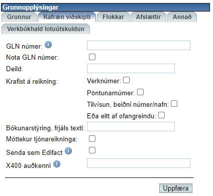 Sölukerfi - rafræn samskipti á vskm